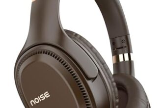 Noise Airwave Max 3 Bluetooth On Ear Headphones with 70H Playtime, 40mm Driver, Low Latency(up to 45ms),Dual Pairing, BT v5.3 (Dark Brown)