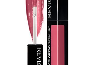 REVLON Colorstay Satin INK, Comfortable, Longwear Rich 16-Hour Liquid lip Color, Formulated with Black Currant Seed Oil & Vitamin E, Your Majesty – (010)