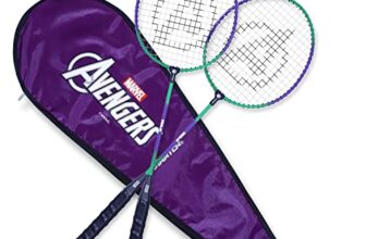 Badminton Racket Set of 2 by STARTER – Badminton Rackets, Ideal for Indoor & Outdoor, Sports Racket Set