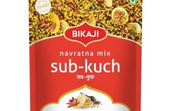 Bikaji Sub-Kuch Navratna Mix 1kg – Authentic Indian Tea Snack | Perfect for Snacking Pleasure | Favorite Snack with No Preservatives | Crunchy Mixture of Flavors – Taste the Rich Heritage of Indian Snacks!”