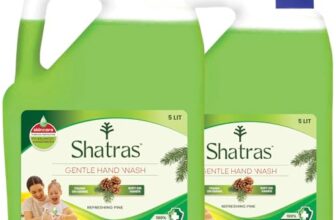 Shatras Handwash Liquid Refill Can – Refresh Pine | Antibacterial 100% Germ-Protect | pH Balanced, Soft On Hands | Refreshing And Energizing | Handwash for Everyday Use (Pack of 2 * 5 Liter)