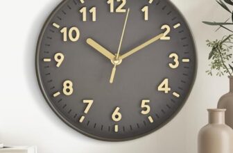 Home Centre Ambrose Ambiente Wall Clock – 20cm