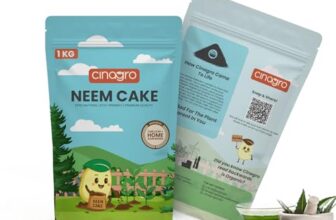 Cinagro Neem Cake Powder (1 Kg) 100% Organic, Biodegradable Soil Enhancer for Healthy Plants, Rich in Nitrogen, Phosphorus & Potassium, Natural Pest Repellent, Improves Soil Texture & Boosts Growth