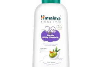 Himalaya Gentle Baby Powder 400g | Keeps baby’s skin smooth & dry with natural goodness | Olive Oil, Almond Oil & Yashad Bhasma | No.1 Baby Powder Brand | No.1 Dr. Recommended | 99% NOI