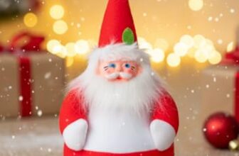 Santa Claus Soft Toy | Plush Santa Claus Soft Toy | Stuffed Santa Clause | Perfect for Holiday Decor and Christmas Gifting | H | PoPo Toys ®