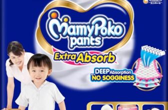 MamyPoko Pants Extra Absorb Baby Diapers, Extra Large (XL size), 12-17 kg, 20 Count, Deep Sleep Diapers, Soft gentle fit, Deep Absorbent Crisscross, skin friendly with coconut oil
