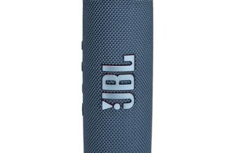 JBL Flip 6 Wireless Portable Bluetooth Speaker Pro Sound, Upto 12 Hours Playtime, IP67 Water & Dustproof, PartyBoost & Personalization App (Without Mic, Blue)