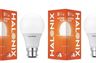 Halonix Astron Plus B22 9w LED Bulb (Cool White) – Pack of 2