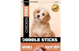 Doodle Sticks Suitable for All Breads Healthy Treats with Real Chicken (Chicken Sticks)