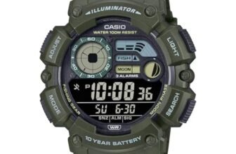 Casio Youth WS-1500H-3BVDF Digital Dark Grey Dial Men (D350)