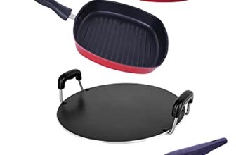 NIRLON Non Stick Kitchenware Kitchen Cooking Utencil Giftset, 4 Pieces(CVG_RT_GP24.5_CS24)