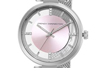 French Connection Analog Pink Dial Women’s Watch-FC148SM
