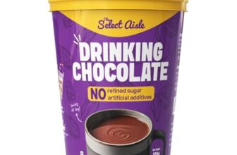 The Select Aisle Drinking Chocolate (Hot Chocolate) Mix 200g | Cocoa Powder Blend for Hot & Cold Chocolate Drinks | Jaggery Sweetened | No Preservatives