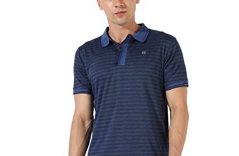 Campus Sutra Men’s Regular Fit T-Shirt (SSCS23_CSMSSTS233_Blue-01 L)