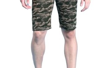 The Indian Garage Co Solid Casual Shorts Slim Fit Green 30