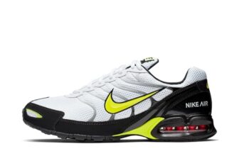 Nike Mens Air Max Torch 4 White/Volt-Black-Bright Crimson Running Shoes UK 6