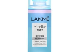 LAKMÉ Biphasic Micellar Face Cleansing Water 200ml | Removes Waterproof Makeup | Oil and Water Formula