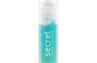 Secret Temptation Te Amo Aqua Perfume Body Spray for Women, 120ml, Refreshing No Gas Fragrance for Office Wear, A Calming Blend of Energy & Hydration