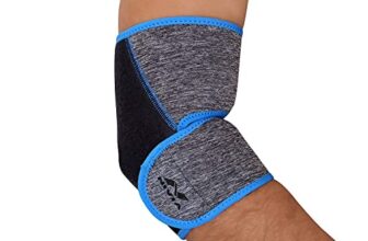 NIVIA Orthopedic Elbow Support with Adjustable Velcro Closure for Men & Women, Premium Breathable Compression Sleeve for Enhanced Joint Stability, Pain Relief, Small