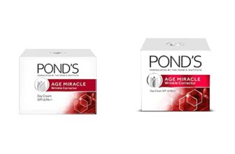 POND’S Age Miracle Wrinkle Corrector SPF 18 PA++ Day Cream 50 g And POND’S Age Miracle Wrinkle Corrector Day Cream SPF 18 PA++ 20g
