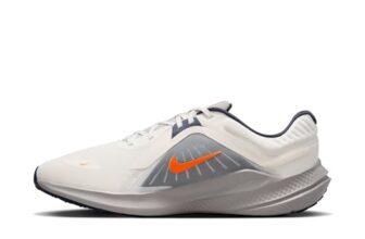 Nike Mens Quest 5 Sail/Total Orange-Thunder Blue Running Shoes UK 9
