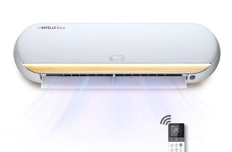 Lloyd Stellar Grace 1.5 Ton 5 Star Wi-Fi Inverter Split AC (6 in 1 Expandable, Cools Even at 60°C, Mood Lighting,In-Built Air Purifier,Direct Voice Command, Copper, Warm Grey, New Launch GLS18V5FWMGT)