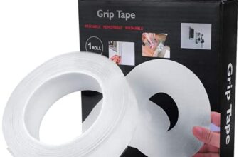 IONIX Double Sided Tape for Wall, Craft, Heavy Duty | Transparent Nano Multipurpose Adhesive Silicon Tape