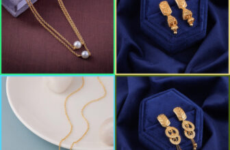 pearl jewellery Brass Jewel Set(Gold)