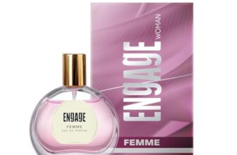 Engage Femme Eau De Parfum for Women 50ml | Citrus Floral|Long Lasting Perfume |Everyday Luxury | Perfume for Women |No Paraben, Sillicones| Dermat-Tested EDP| Gift for woman|Also Try Maracuja Wine