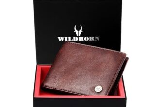 WildHorn Brown Leather Men’s Wallet (WH2052 CRACKLE)