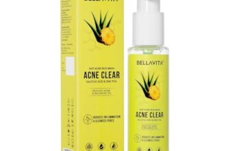 BELLAVITA Anti-Acne Face Wash | Power of 6 Actives | Clears Acne & Marks | Removes Excess Oil | 100 ml
