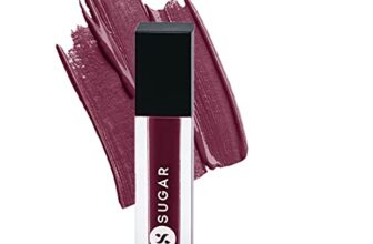 SUGAR Cosmetics Smudge Me Not Liquid Lipsticks for Women | Transferproof & Waterproof | Lasts 12+ Hours | Matte Lipstick | 1.1ml – 17 Fiery Berry