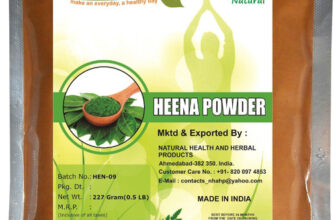 Natural Health and Herbal Products Natural Henna (Burgundy) Powder(227 g)