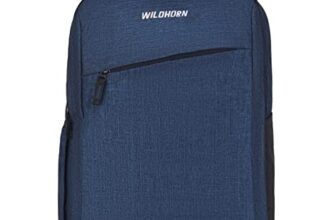 WildHorn Laptop Backpack for Men/Women I Fits upto 15.6″ Laptop I Waterproof I Travel/Business/College Bookbags (9 BLUE)