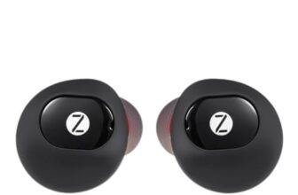 Zoook Rocker TwinPods Premium Bluetooth Earbuds with Charging Case (Black)