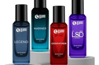 Beardo The Masculine Four- LSD,Mariner,Legend & GodFather Perfume for Men (20ml x 4) | Long Lasting Fragrance | Long Lasting Perfume for Men | Gift for Men | Gift for Friend