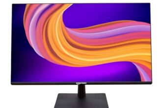 Amazon Basics 27″ (68.58 cm) Full HD IPS Monitor | 1920 x 1080 Pixels | 120Hz Refresh | Frameless Design | Flicker-Free | Anti-Glare | Tilt/Swivel/Pivot Adjustment | VESA Mount | LED Backlight (Black)
