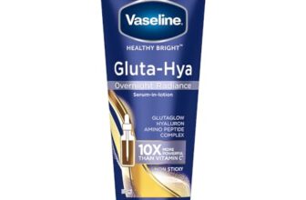 Vaseline Gluta-Hya Overnight Radiance, Serum-In-Lotion, Boosted With Amino Peptide, 200ml