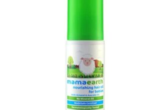 Mamaearth Nourishing Baby Hair Oil with Almond & Avocado, Clear, Coconut, 100 ml