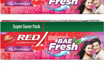 Dabur Red Bae Fresh Gel Fights Bad Breath, Cavity Germs & Plaque 12hr Freshness Toothpaste(600 g)