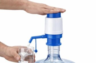 Wezone Manual Drinking Water Pump Dispenser for 20 to 25 Litre Bottles | Hand Press Plastic Water Can Pump for Home Office Camping | Easy Fit Vacuum Action Water Dispenser -Multicolour