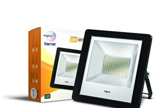 wipro D913065 30 Watts Flood Light, Cool Day White, Square