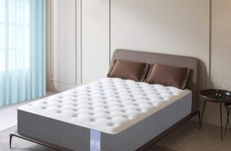 LOOM & NEEDLES Orthopedic Mattress | Dual Comfort with Hard & Soft Foam Flip Mattress | 5 Inches 2 Layered Medium Soft & Firm Support | King Size Gadda | 75×72 Inch