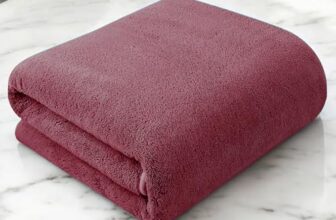 MollisHomes Microfiber Towels for Bath Large Size |Towel Set of 1 | 400 GSM | 70 x 140 cm | Pink|Bath Towels for Men, Women & Kids | Gym Towel|Bath Towel for Everyday Use