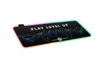 Circle Rapid X1 RGB Gaming Mousepad – Large 80x30cm Extended Mousepad | 7 LED Modes, Non-Slip Rubber Base, Waterproof, 4mm Thick