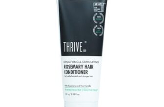 ThriveCo Rosemary Conditioner For Voluminous Hair | Densifying & Stimulating Hair Growth | Promotes Hair Strength With Hyaplex™, Pea Peptide & Caffeine for Men & Women | 100ml