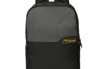 Impulse 35L Metro move Unisex Water Resistant Travel Laptop Backpack Office Bag/School Bag/College Bag/Business Bag Fits Up to 16 Inch Laptop (Black)