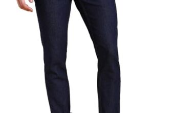 Highlander Men’s Straight Fit | Mid-Rise | Stretchable Jeans | Clean Finish | Classic & Comfortable Indigo