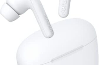 Defunc True Audio Wireless TWS Earbuds 30 Hours Playtime – Compatible with iOS & Android with App Control Music Experience (White)