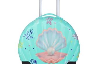 Polo Class Kids Trolley Bag | Made with Polycarbonate | Durable and Waterproof | Trolley Bag for Kids – Green
